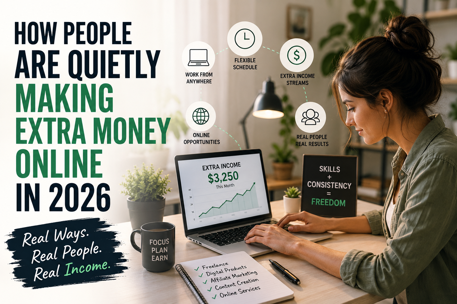 Read more about the article How People Are Quietly Making Extra Money Online in 2026